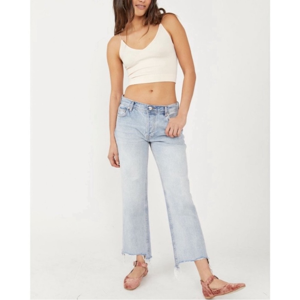 Free people Maggie jeans light wash
